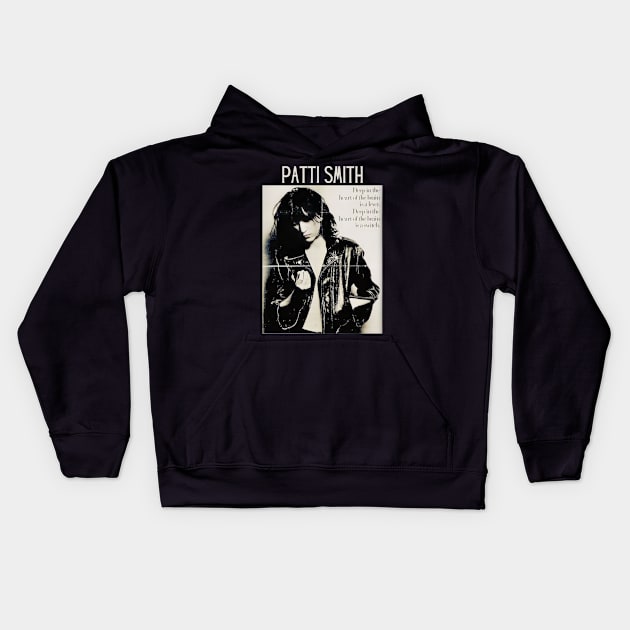 Patti Smith Kids Hoodie by FunComic